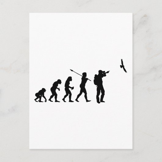 Bird Watcher Briefkaart (Voorkant)