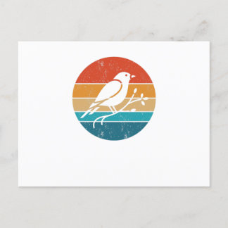 Bird Watching Birds Observer Bird Briefkaart