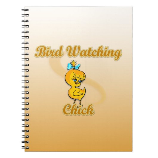 Bird Watching Chick Notitieboek (Voorkant)