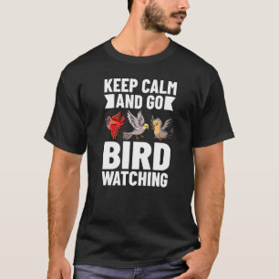 Bird Watding Birding Binocular Camera Beginner T-shirt