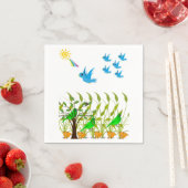 Bird Wildlife Napkin Servetten (Insitu)