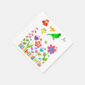 Bird Wildlife Napkin Servetten (Hoek)