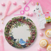 Bird & Wreath Paper Bord (Feest)