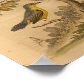 Bird Yellow Green Print (Hoek)