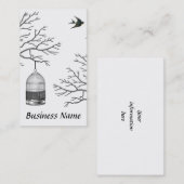  Birdcage Bare Branch Swallow Visitekaartje (Voorkant / Achterkant)