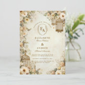  Birdcage Garden Celebration Kaart (Staand voorkant)