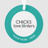 Birders d'amour de poussins (dos)