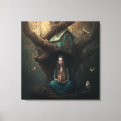 Birdhouse Dreams Canvas Afdruk (Voorkant)