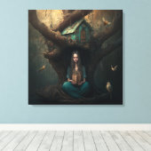 Birdhouse Dreams Canvas Afdruk (Insitu (Houten vloer))