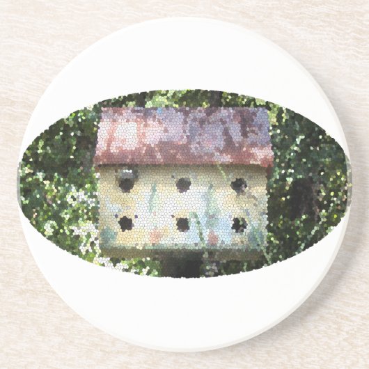 Birdhouse Edited Onderzetter (Voorkant)