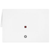 Birdhouse in a Larkspur Flower Garden Blank (Dos Horizontal)