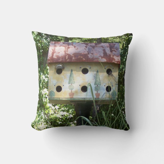 Birdhouse Kussen (Voorkant)