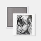 "Birdhouse" magneet (Voorkant / Achterkant)