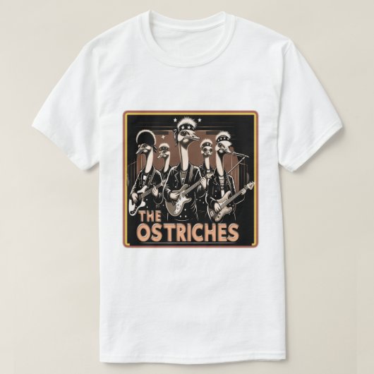 Birdhouse Rock Tee - Ostrich Band  T-shirt (Design voorkant)