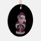 BIRDHOUSE SANTA CHRISTMAS KERAMISCH ORNAMENT (Rechts)