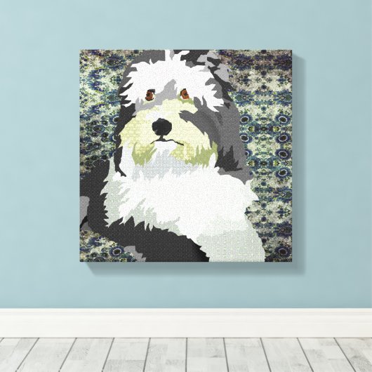 Birdie Art Canvas (Insitu (Houten vloer))