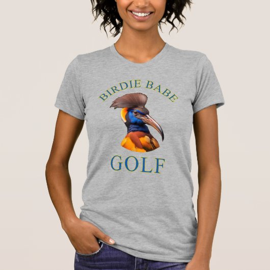 Birdie Babe - T-shirt Golf (Devant)