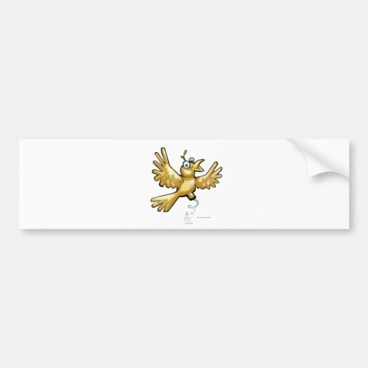 Birdie Bumpersticker (Voorkant)
