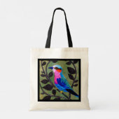 ’ Birdie’ Canvas tas (Achterkant)