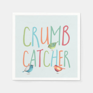Birdie Crumb Catcher Paper Napkin Servet