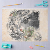 Birdie Darling-witboek Tissuepapier (Craft)