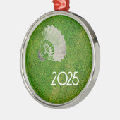 Birdie de badminton, Ornement d'herbe verte (Gauche)