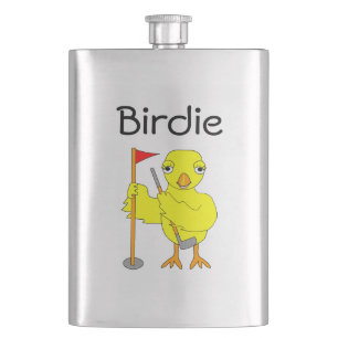 Birdie Golfer Chick Flacon