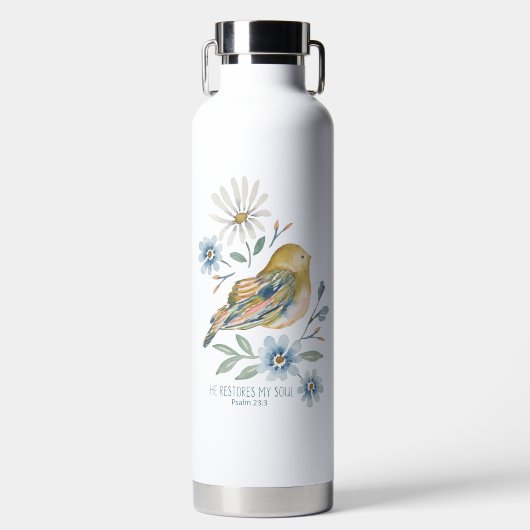 Birdie met schriftuur 32oz waterfles (Voorkant)