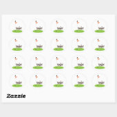 Birdie Ronde Sticker (Vel)