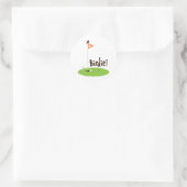 Birdie Ronde Sticker (Tas)