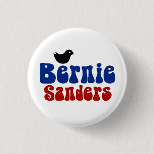 Birdie Sanders Retro Bernie POTUS Ronde Button 3,2 Cm