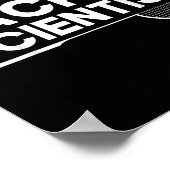Birdie Shuttle Racket Scientist Badminton Poster (Hoek)