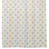 BIRDIE STRIPE MOTIF rideau de douche (Devant)