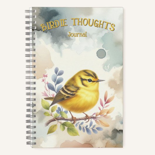 Birdie Thoughts Journal Notitieboek (Voorkant)