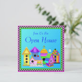 Birdie Village Open House Invitation (Debout devant)