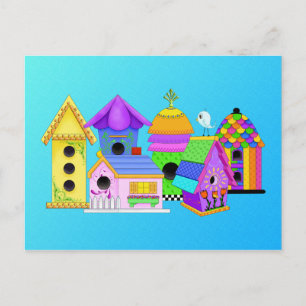 Birdie Village Post Card Briefkaart