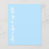 BIRDIES 'flyer' klein briefpapier (Achterkant)