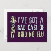 Birding Flu Briefkaart (Voorkant / Achterkant)