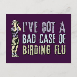 Birding Flu Briefkaart