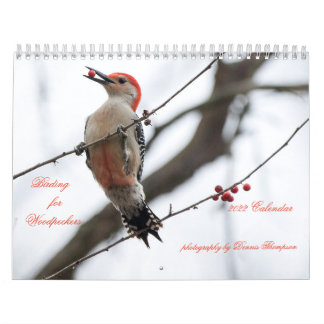 Birding for Woodpeckers Calendar 2022 Kalender