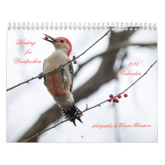 Birding for Woodpeckers Calendar 2023 Kalender