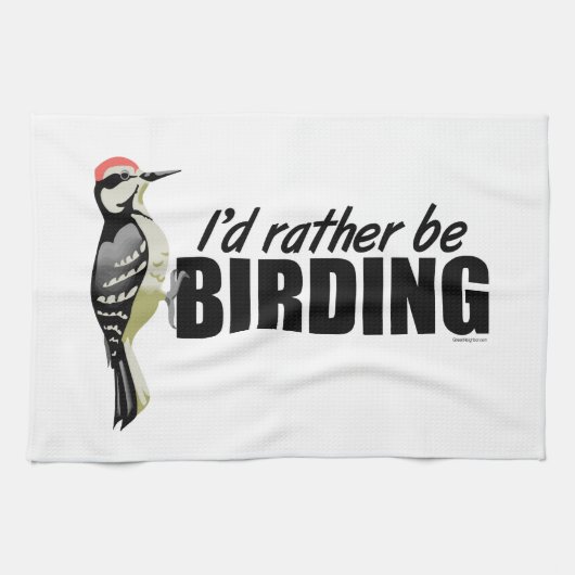 Birding Theedoek (Horizontaal)