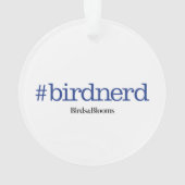 #birdnerd ornament (achterkant)