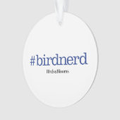 #birdnerd ornament (voorkant)