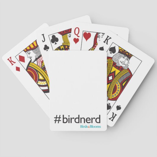 #BirdNerd Pokerkaarten (Achterkant)