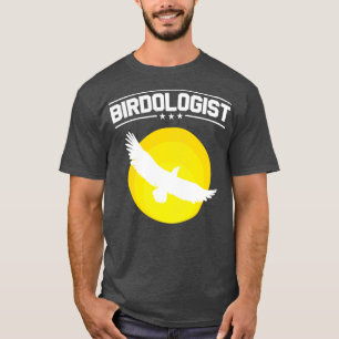 Birdoloog Bird Watcher die Birding Birder bezoekt T-shirt