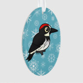 Birdorable Acorn Woodpecker Ornament (voorkant)