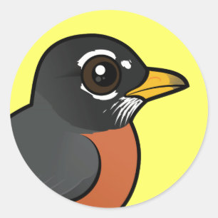 Birdorable American Robin Ronde Sticker