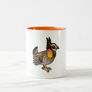 Birdorable Attwater's Prairie Chicken Tweekleurige Koffiemok