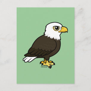 Birdorable Bald Eagle Briefkaart